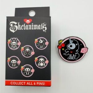 Skelanimals Cherry Blind Box Enamel Pin New Open Box - Bonita/Unicorn